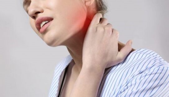 Osteochondrosis fájdalom a nyakban